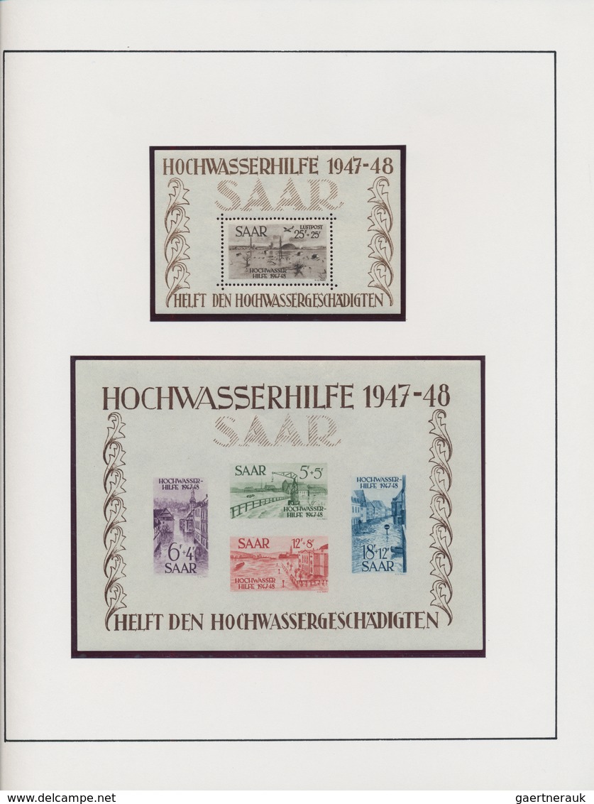 Deutsche Abstimmungsgebiete: Saargebiet: 1588/1959, Umfangreiche Und Sehr Gehaltvolle Sammlung SAARL - Briefe U. Dokumente