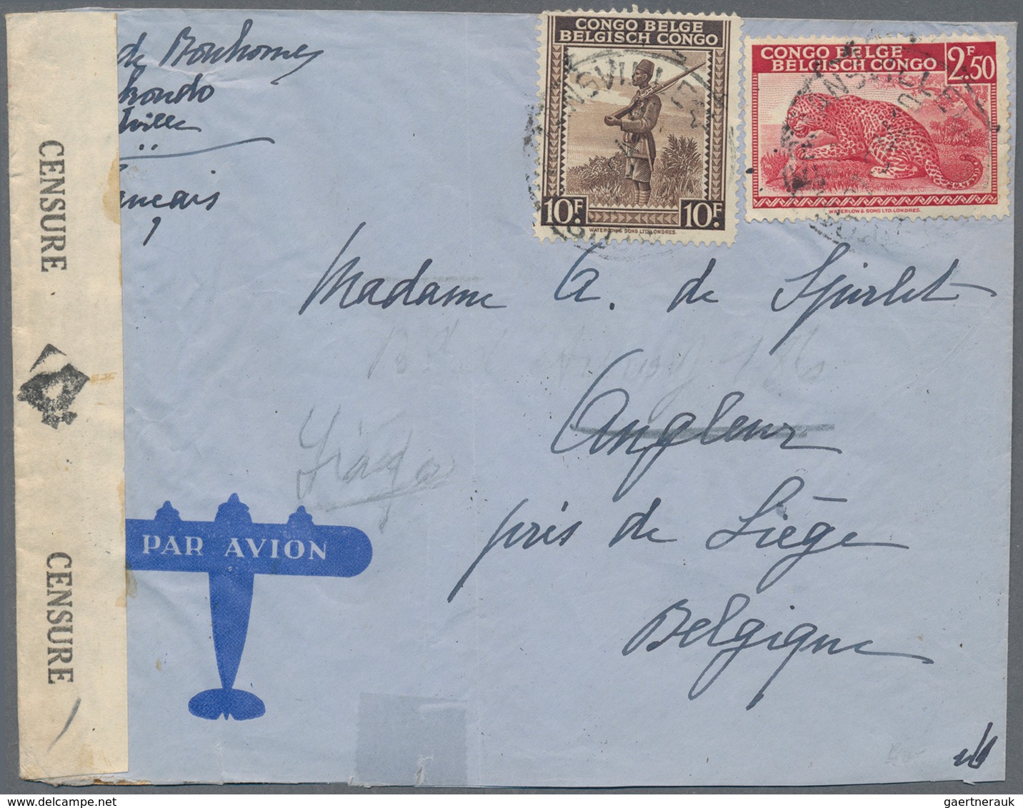 Zensurpost: 1939/1945 ca., interesting collection with ca.70 censored covers from WWII era, comprisi