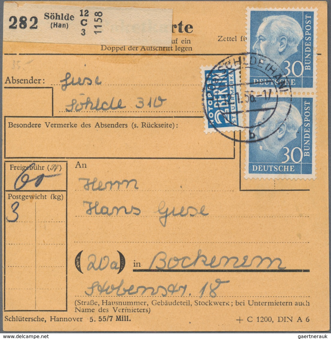 Deutschland Nach 1945: 1945/1975, Ca. 300 Belege Aus Allen Gebieten Nach 1945 Und Zusätzlich Ein Kle - Collections
