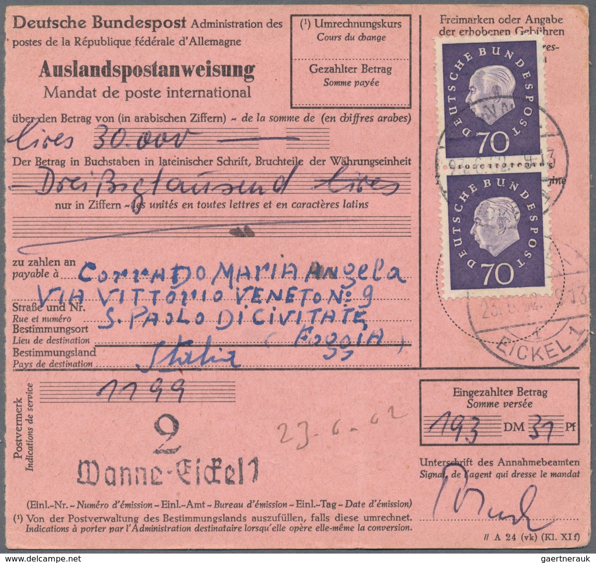 Deutschland Nach 1945: 1946/1955, Interessanter Posten Von Ca. 280 Belegen Aus AM-Post, Kontrollrat, - Collections