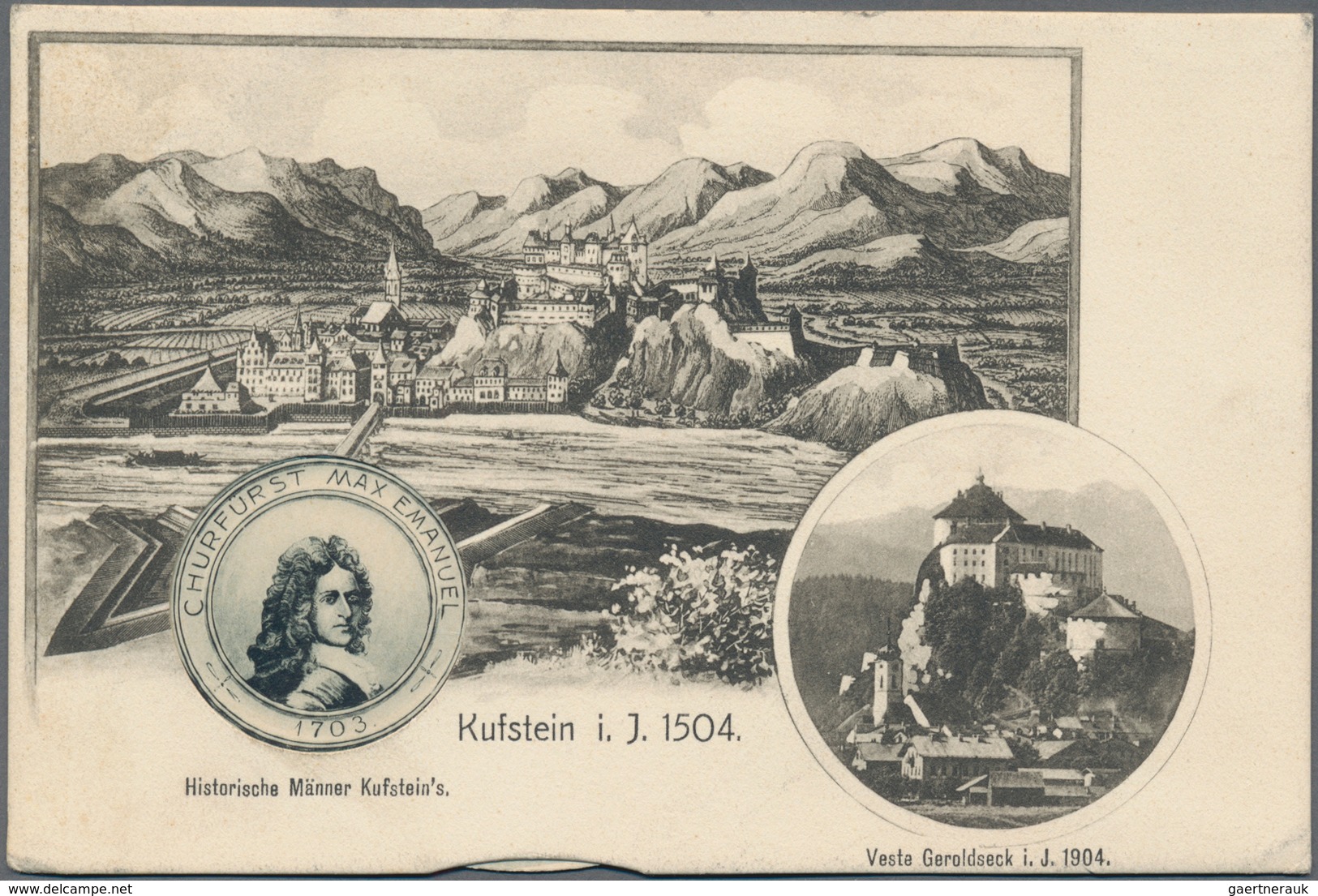 Ansichtskarten: Österreich: TIROL, Zwei Große Patkarten-Alben Mit Gut 740 Historischen Ansichtskarte - Autres & Non Classés
