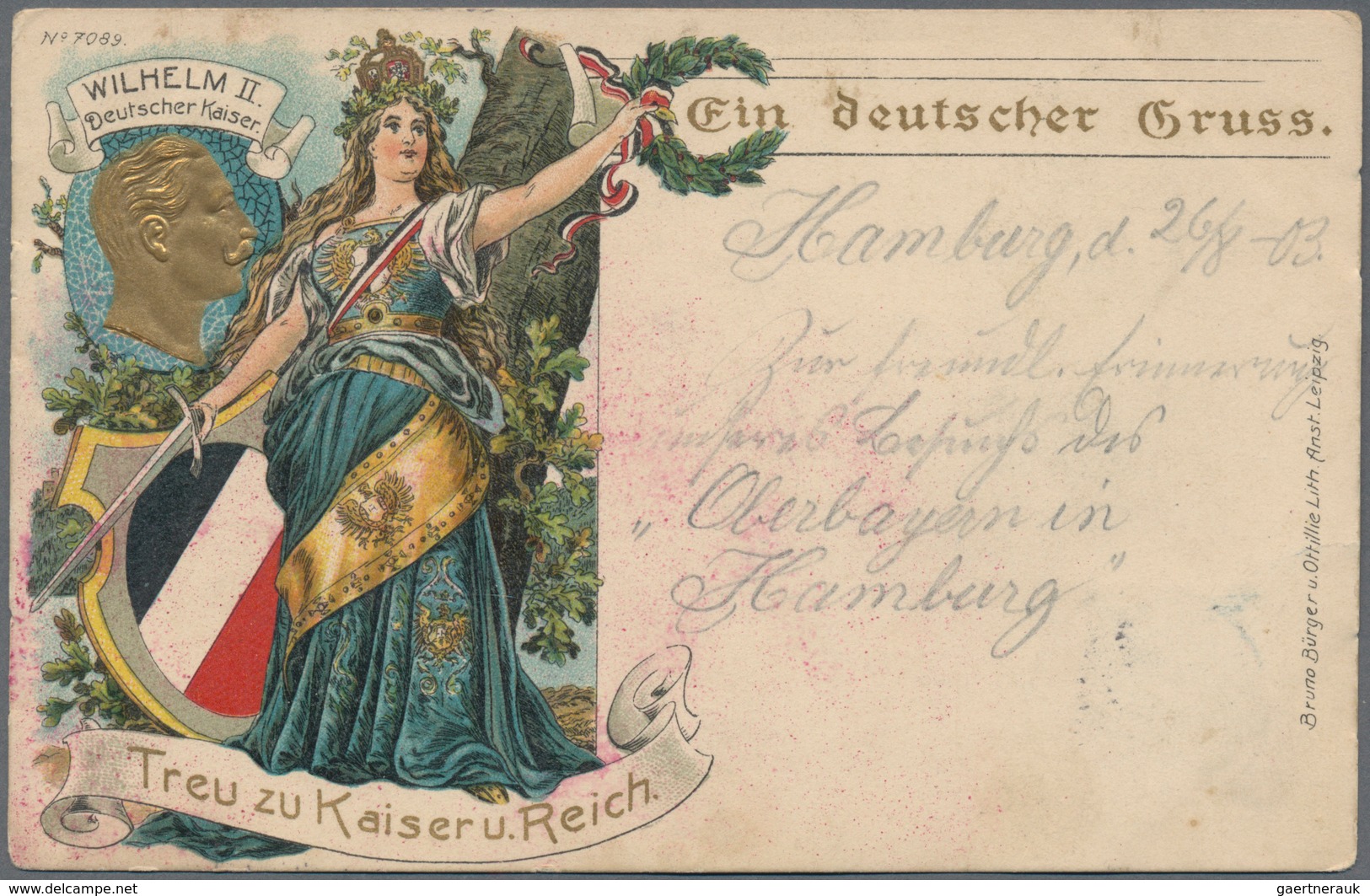 Ansichtskarten: Deutschland: 1898/1945 (meist): Interessanter Posten Von Ca. 800 Ansichtskarten über - Other & Unclassified