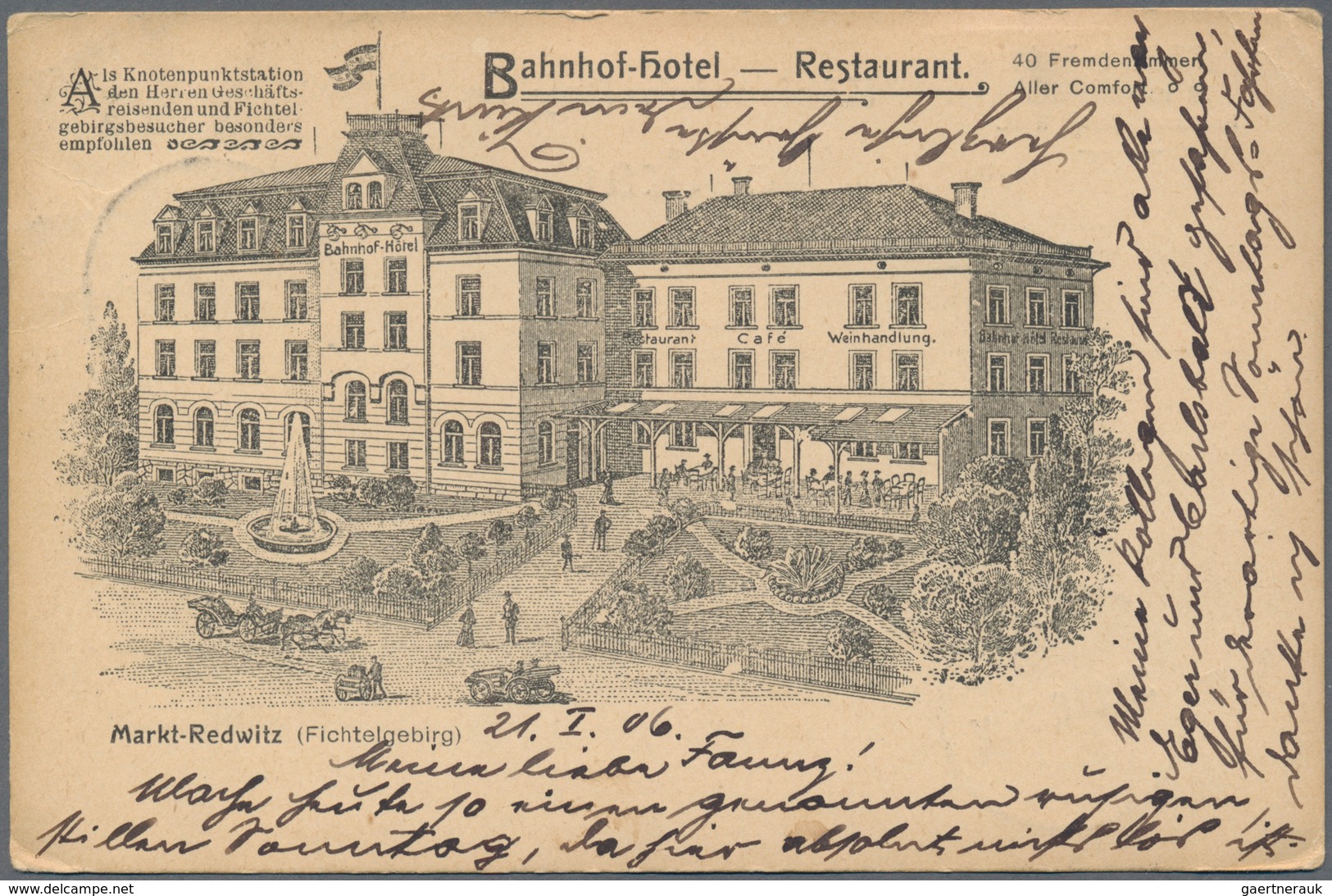 Ansichtskarten: Deutschland: 1898/1945 (meist): interessanter Posten von ca. 800 Ansichtskarten über