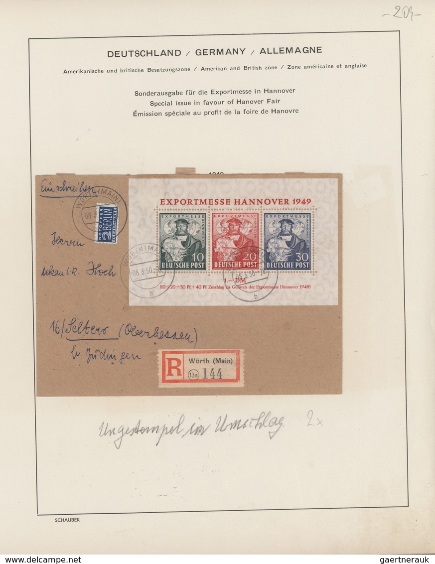 Deutschland: 1850/1960 Ca., Urige Generalsammlung Ab Altdeutschland Bis Nachkriegszeit In Zwei Alten - Collections
