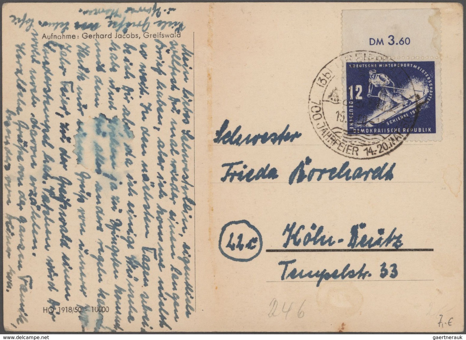 Deutschland: 1800-2010, Vielseitiger Posten Mit über 2.800 Briefen Und Belegen Ab Vorphila, Dabei Au - Collections