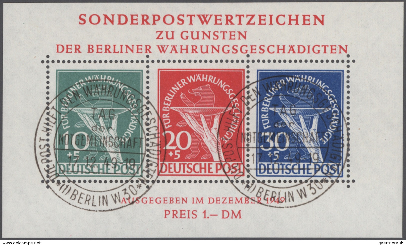Deutschland: 1939-1969, Zwei Vordruck-Alben Beginnend Mit Besetzung WK II, Sowie Gemischt Angelegten - Collections