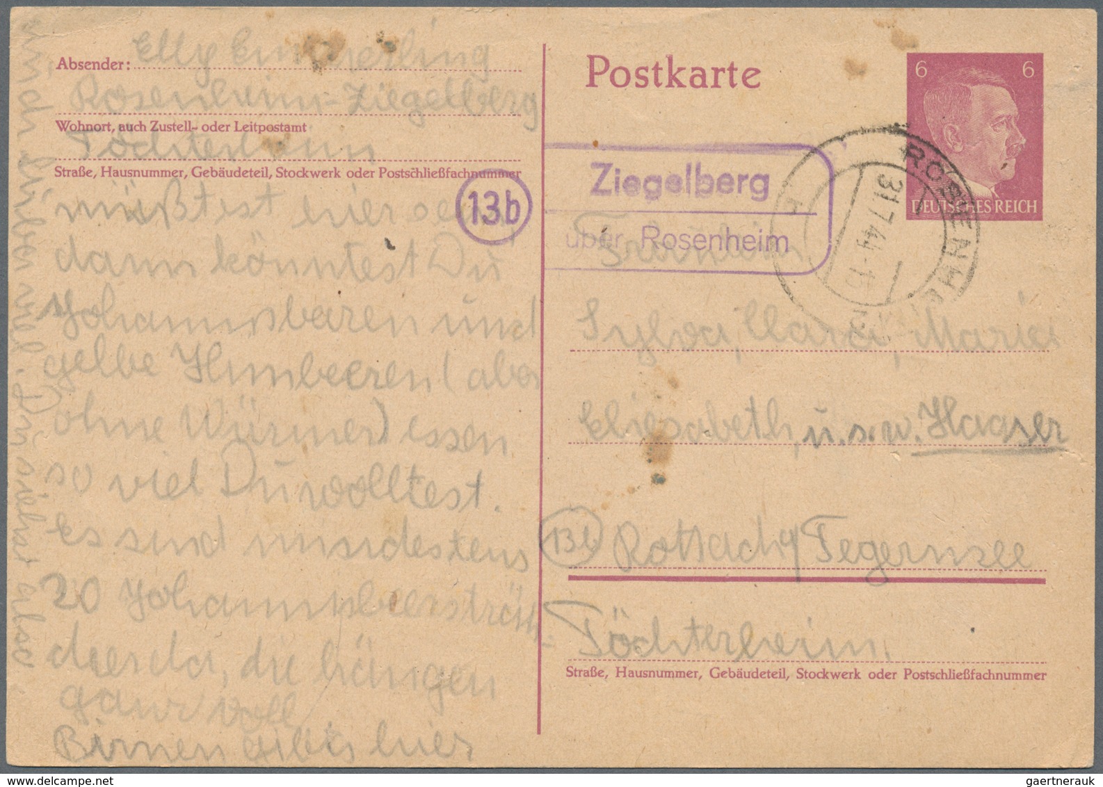 Deutschland: 1930/1990 (ca.), Partie Von Ca. 80 Briefen Und -Karten, Alle Mit LANDPOST-Nebenstempeln - Collections