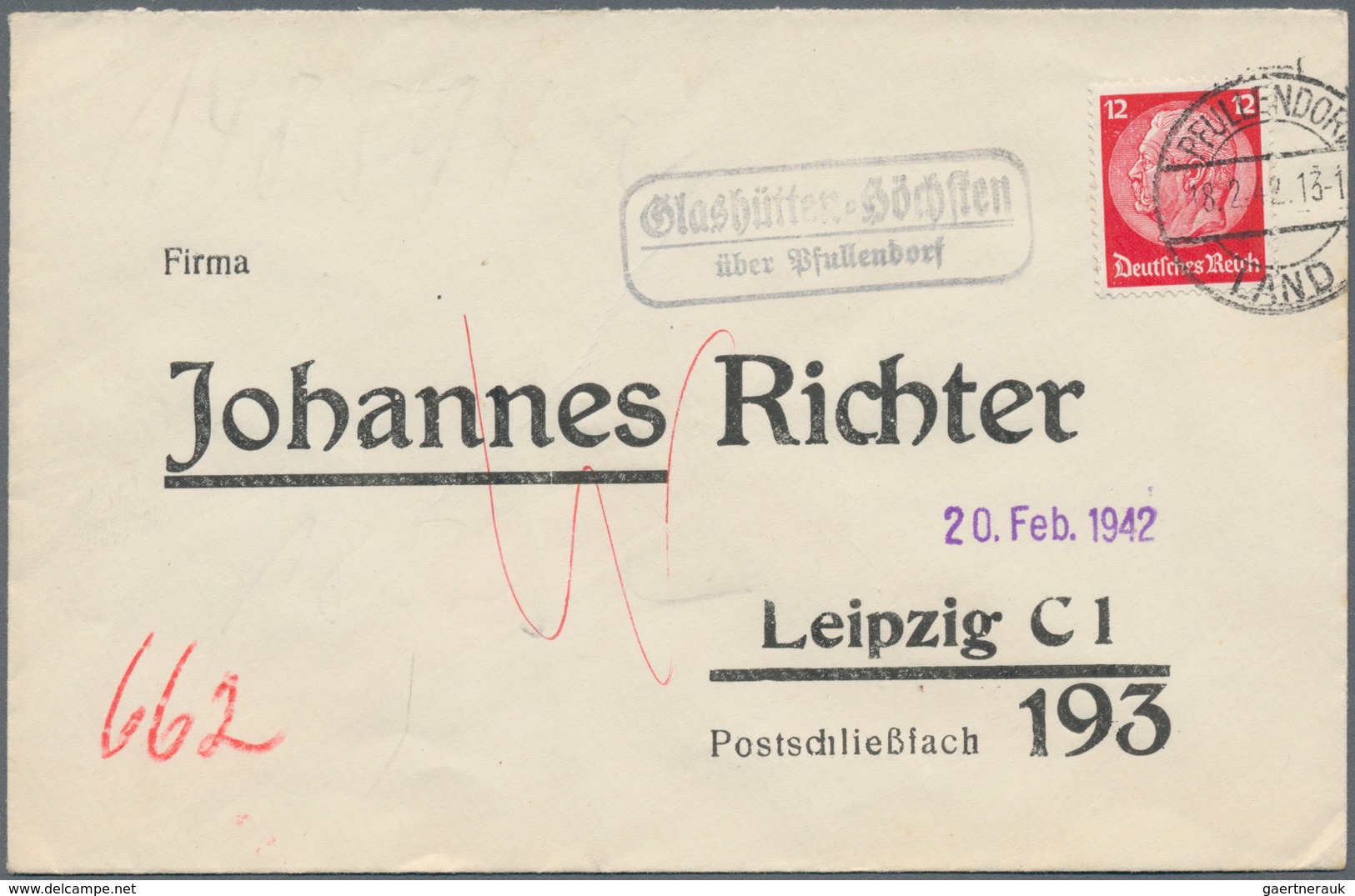 Deutschland: 1930/1990 (ca.), Partie von ca. 80 Briefen und -Karten, alle mit LANDPOST-Nebenstempeln