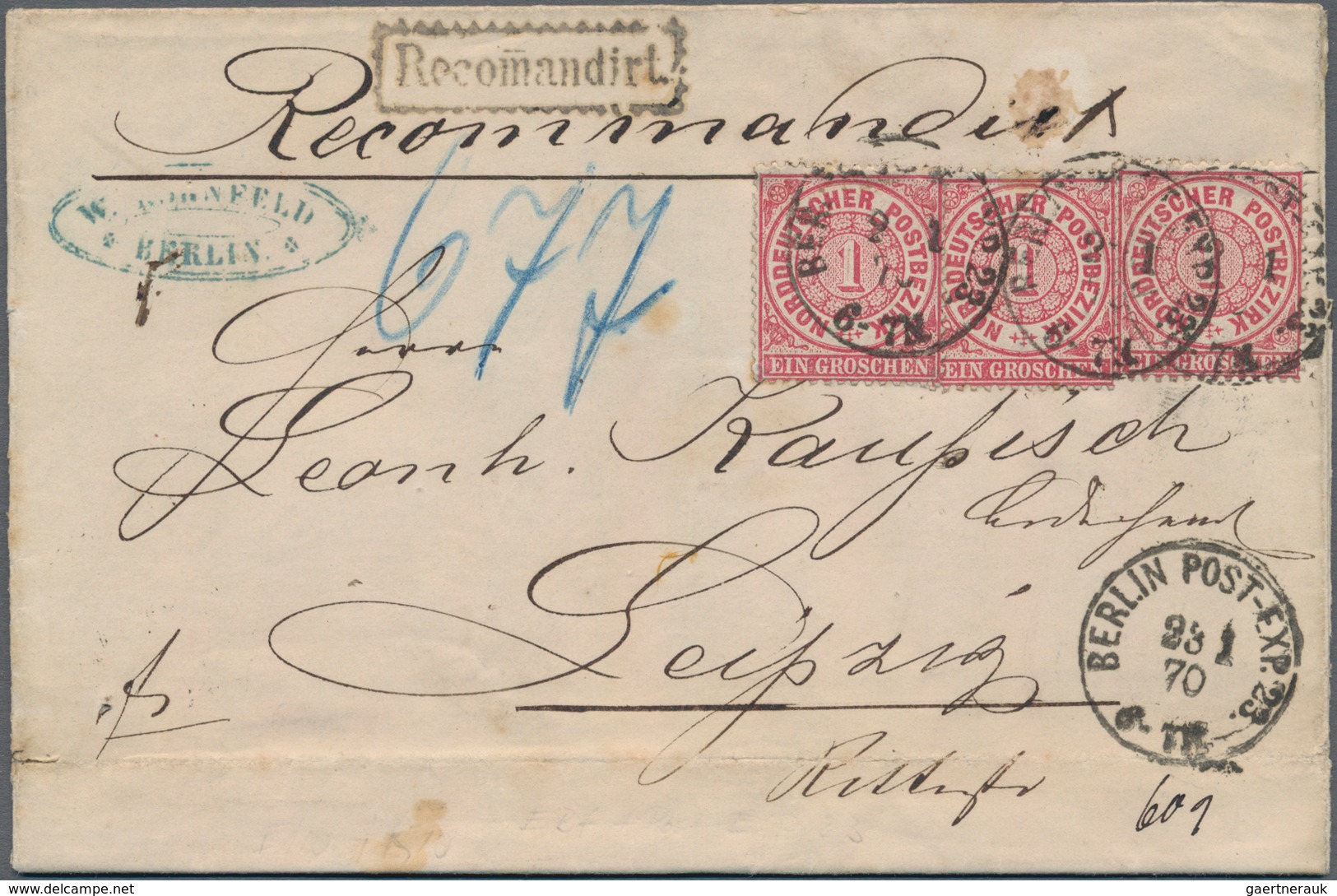 Deutschland: 1870 - 1974 (ca.), Posten Von Etwa 190 Belegen, Dabei Karte Aus Dem KZ Oranienburg, Pak - Collections