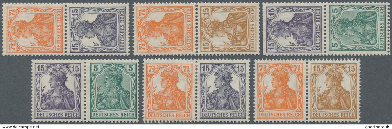 Deutschland: 1916/2005 Ca., Sammelsurium Mit Alt Und Neu Im Ringbinder, Dabei Ca. Ein Dutzend German - Collections