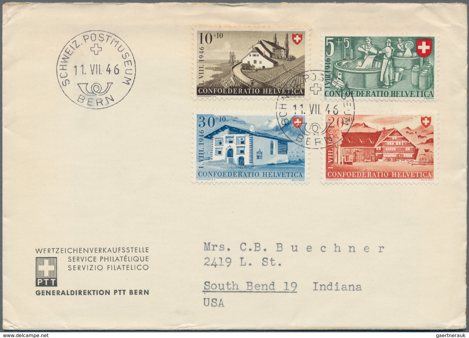 Deutschland: 1930/1950 (ca.), Meist Deutschland Und Etwas Alle Welt, Partie Von über 70 Briefen Und - Collections