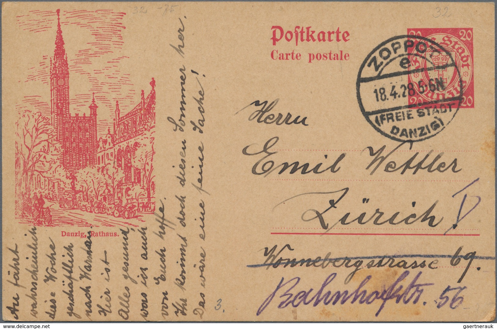 Deutschland - Nebengebiete: 1914/1944 ca., interessanter Sammlungsbestand mit ca.160 Briefen, Karten