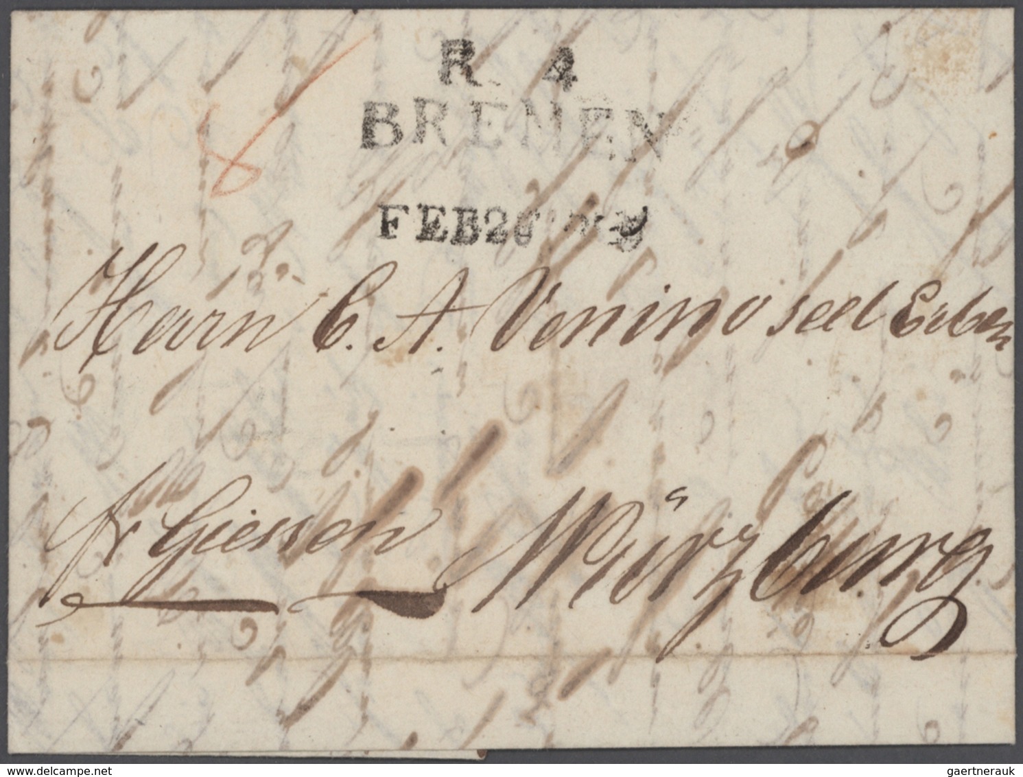 Heimat: Bremen: 1810/1990 (ca.), allumfassende Stempel-Spezial-Sammlung mit insgesamt ca. 1.200 Brie