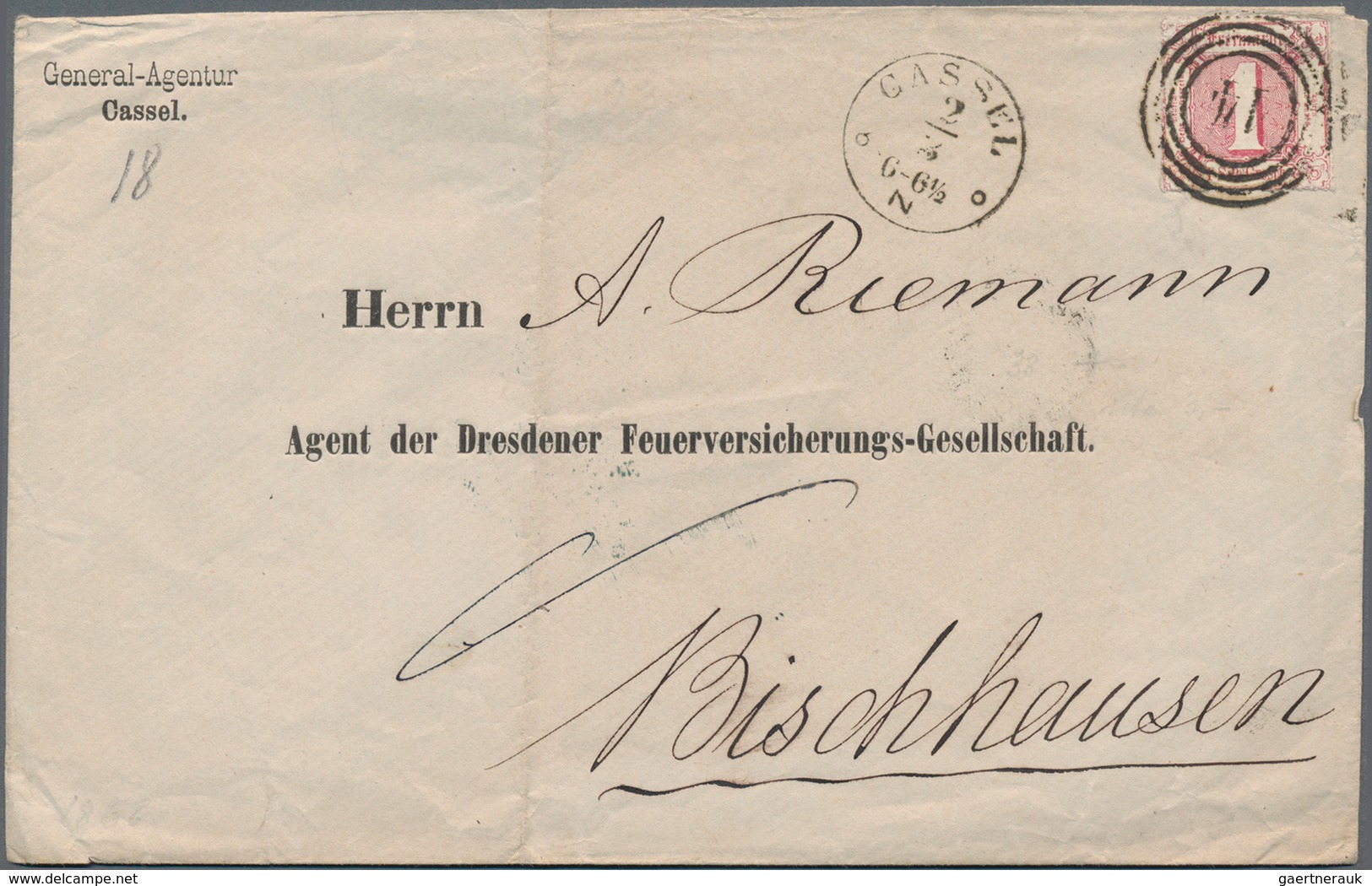 Altdeutschland: 1730/1900, Altdeutschland Und Etwas Dt.Reich, Vielseitige Sammlungspartie Von Ca. 70 - Collections