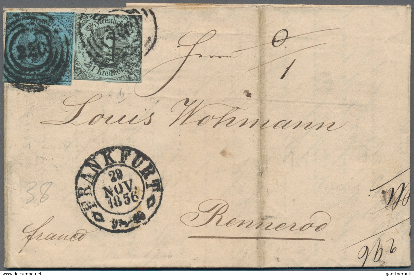 Altdeutschland: 1830/1870 (ca.), Schöne Belegesammlung In Drei Safe-Alben Von PREUSSEN, T&T Und Etwa - Collections
