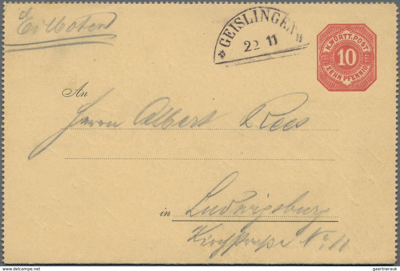 Altdeutschland: 1835/1920 (ca.), Altdeutschland Und Auch Etwas Dt.Reich, Vielseitiger Posten Von Ein - Collections