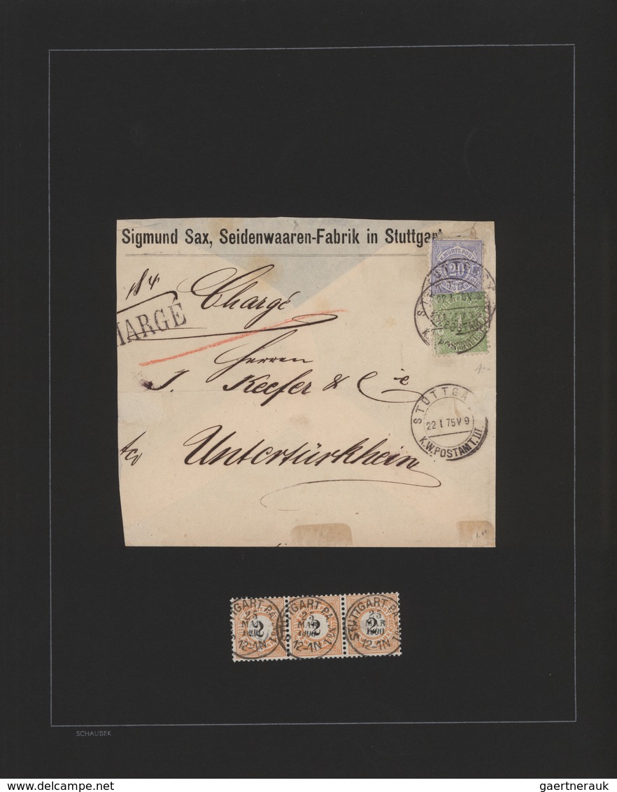 Altdeutschland: 1851-1020, Hochwertige Partie Mit Starkem Teil Bremen Und Württemberg, Dabei Auch Br - Collections