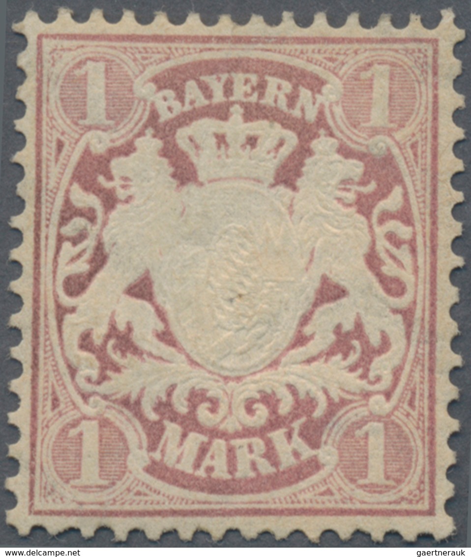 Bayern - Marken Und Briefe: 1849/1911: Reizvolle Kollektion Der Markenausgaben Aus Der Kreuzer Und P - Autres & Non Classés