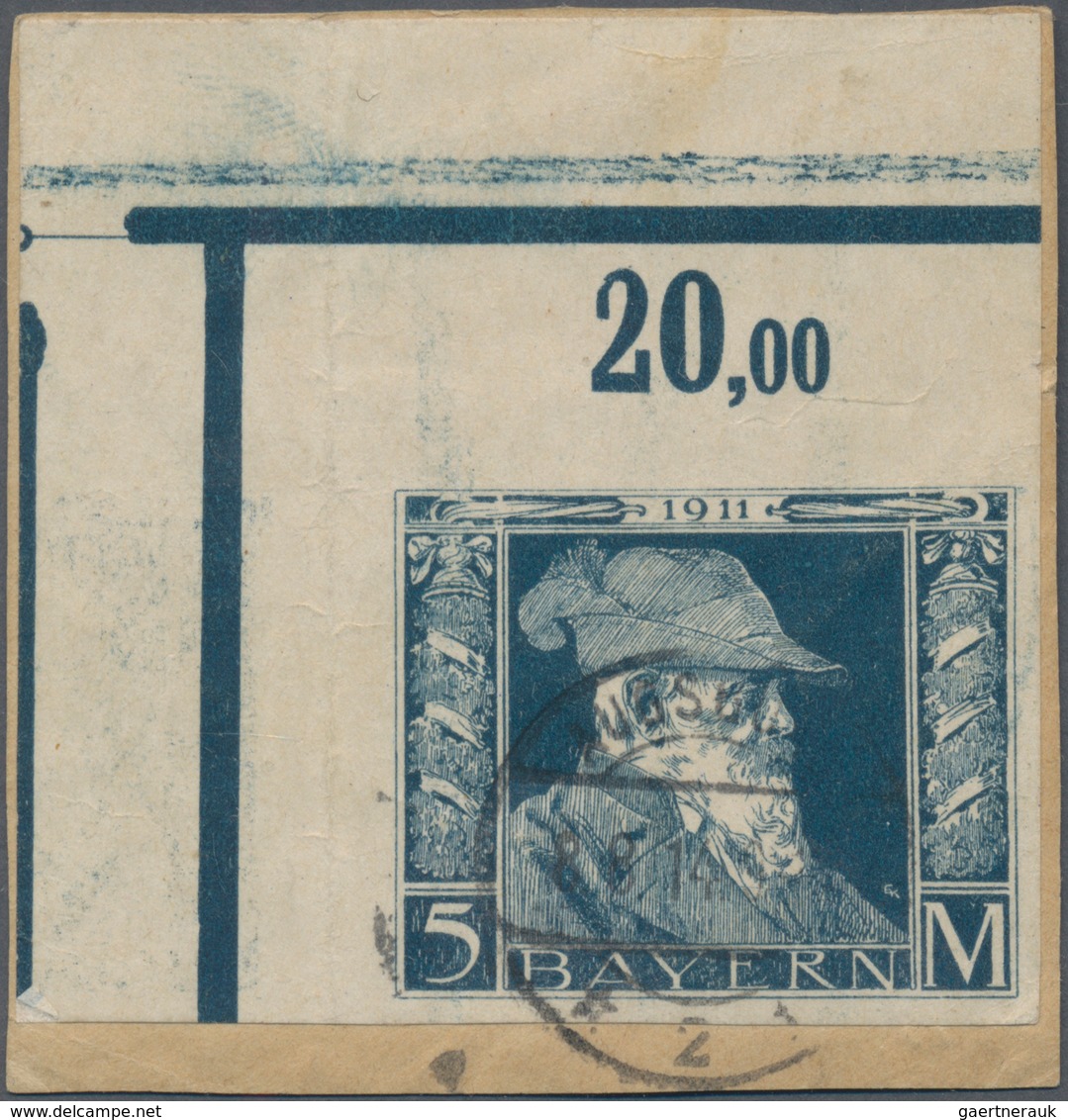 Bayern - Marken Und Briefe: 1849/1911: Reizvolle Kollektion Der Markenausgaben Aus Der Kreuzer Und P - Other & Unclassified