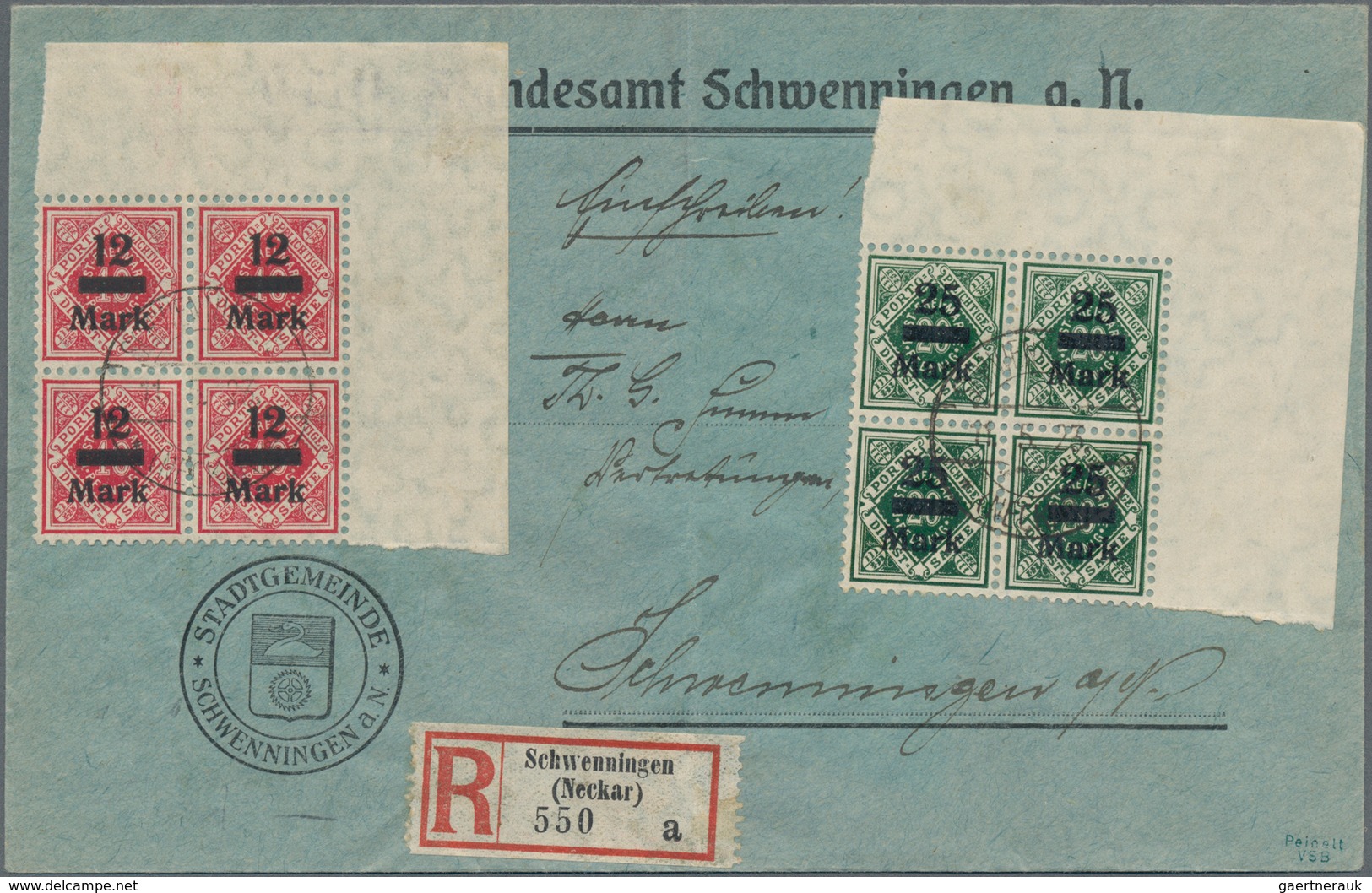 Württemberg - Ganzsachen: 1882/1923, Vielseitige Partie Von Ca. 73 Meist Gebrauchten Ganzsachen Bzw. - Autres & Non Classés