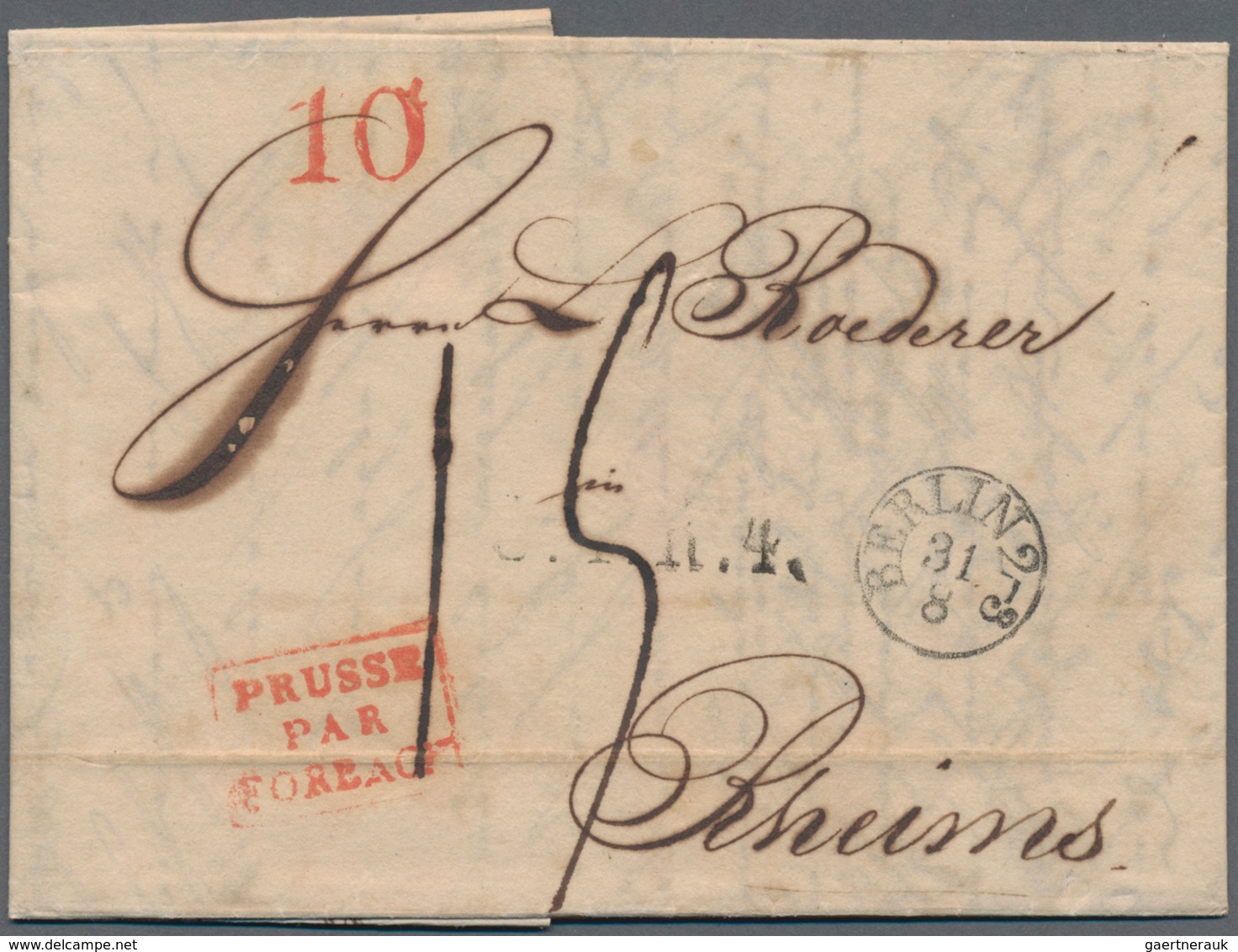 Grenzübergangsstempel: 1773 Ab Ca., Interessante Partie Mit Ca.30 Belegen, Dabei Meist Transitpost A - Prephilately