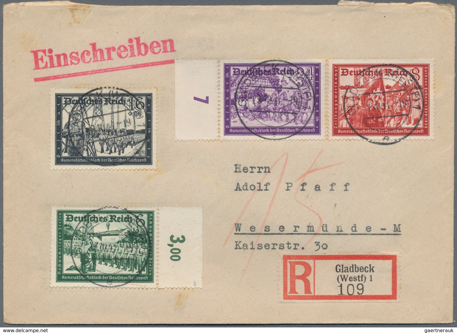 Deutsches Reich: 1814/1944 (ca.), schöne Partie Belege ab Vorphila/Altdeutschland mit viel Deutschem