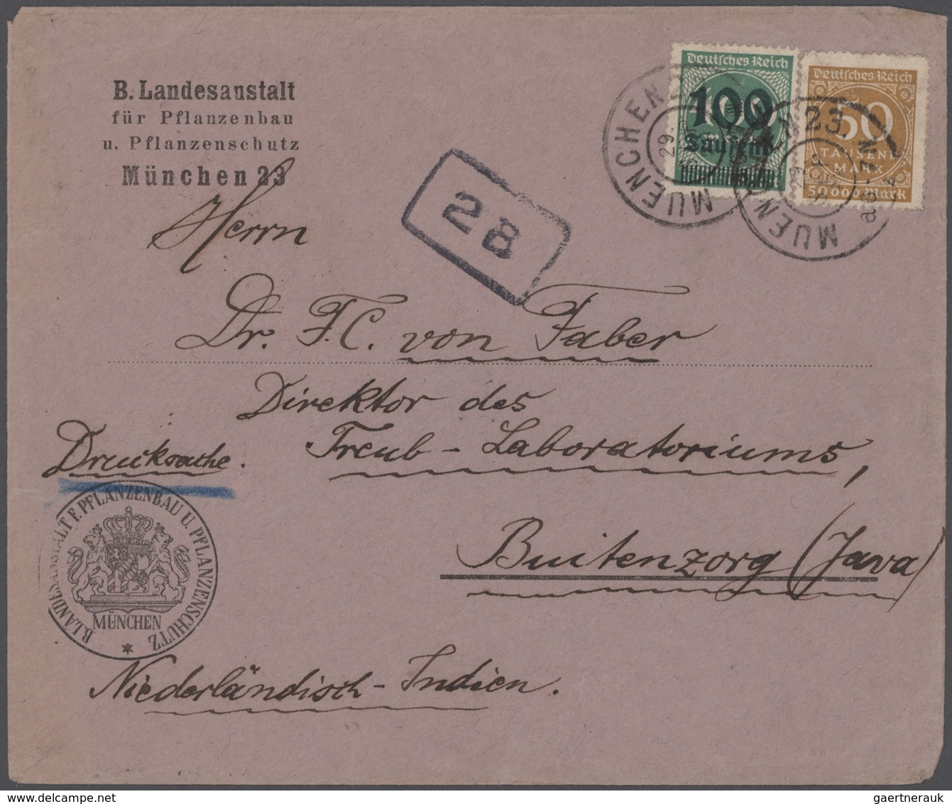 Deutsches Reich: 1872/1932, Interessanter Und Vielseitiger Briefeposten Ab Brustschildausgaben Bis E - Collections