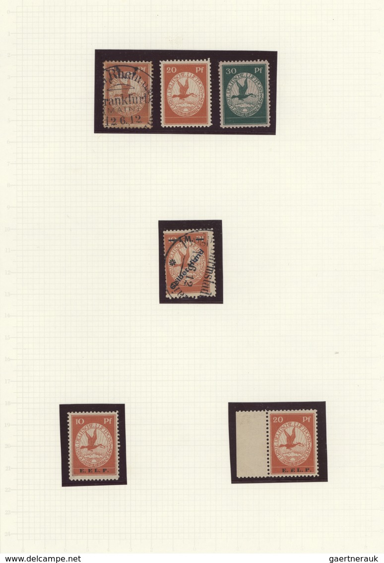 Deutsches Reich: 1872/1945, Sammlung Ab Kaiserreich Mit Passablem Brustschildteil, Desweiteren Alle - Collections
