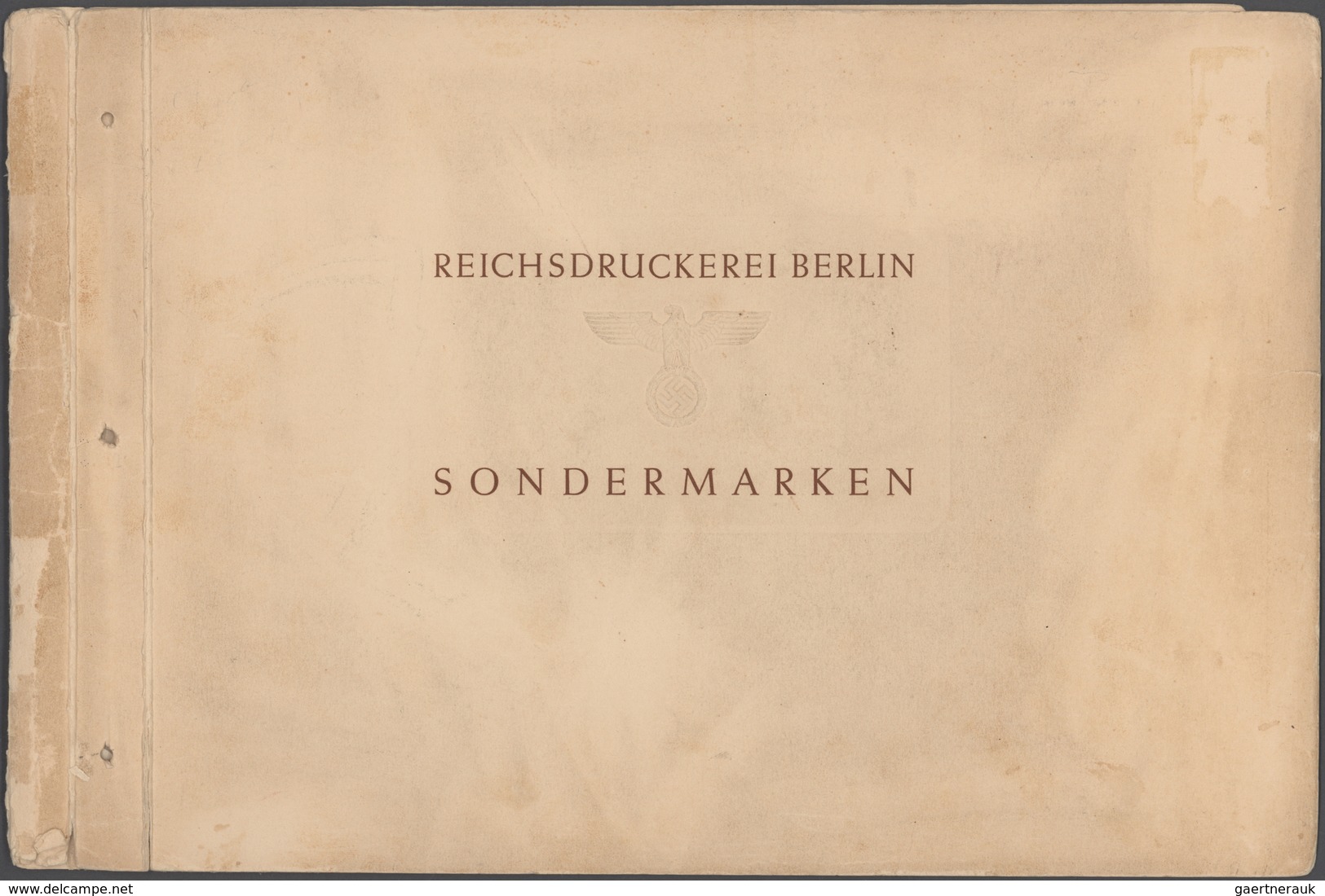 Deutsches Reich: 1872/1945, Sammlung ab Kaiserreich mit passablem Brustschildteil, desweiteren alle