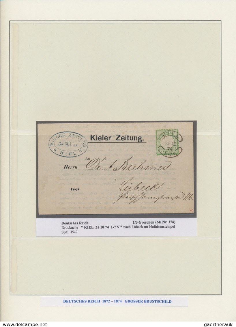 Deutsches Reich: 1872-1932, enorm gut ausgebaute Sammlung in beiden Erhaltungen, insgesamt 15 Alben