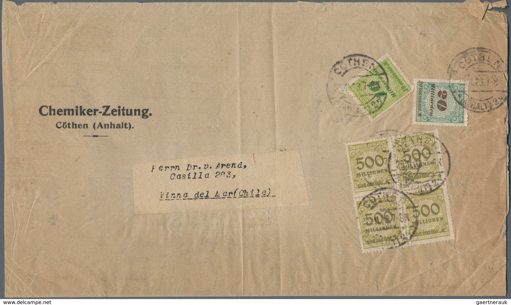 Deutsches Reich: 1918/1945, Interessante Sammlung "Drucksachen-Streifbänder" Mit über 100 Belegen In - Collections