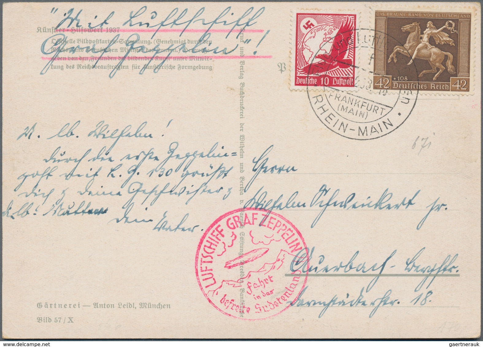 Deutsches Reich: 1923-1945, Posten Mit Etwa 600 Briefen, Belegen Und Ganzsachen, Dabei Einschreiben, - Sammlungen