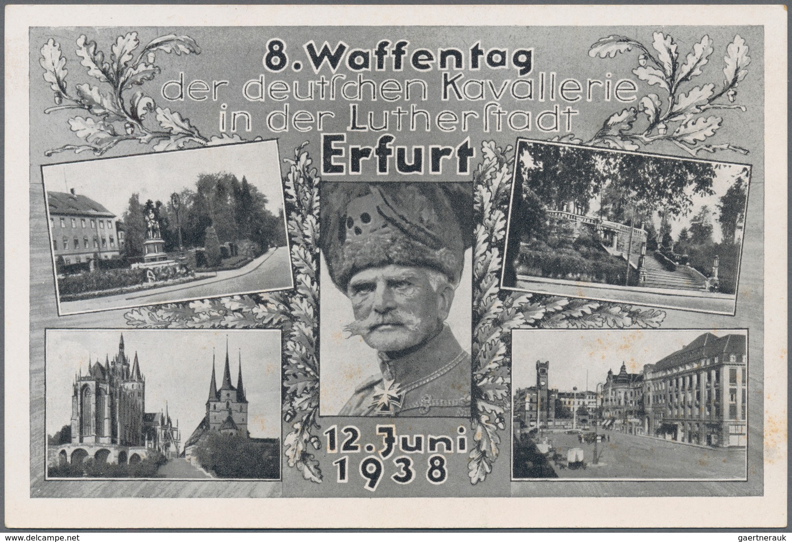 Deutsches Reich: 1936/1941, Partie Von 30 Karten Mit Einschlägiger Thematik, Dabei Propagandakarten - Collections
