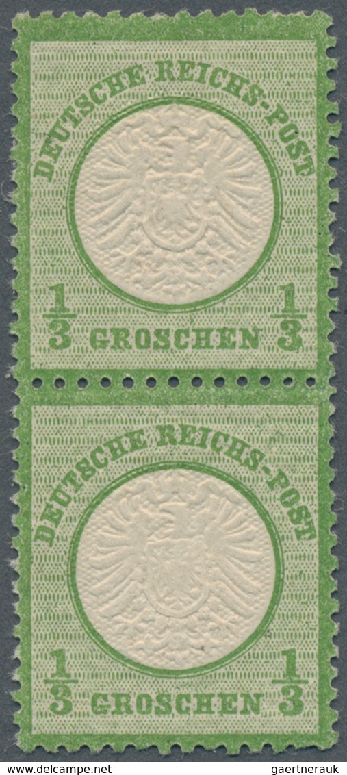 Deutsches Reich - Brustschild: 1872/1874, Saubere Ungebrauchte Sammlungspartie Von 21 Marken, Dabei - Collections