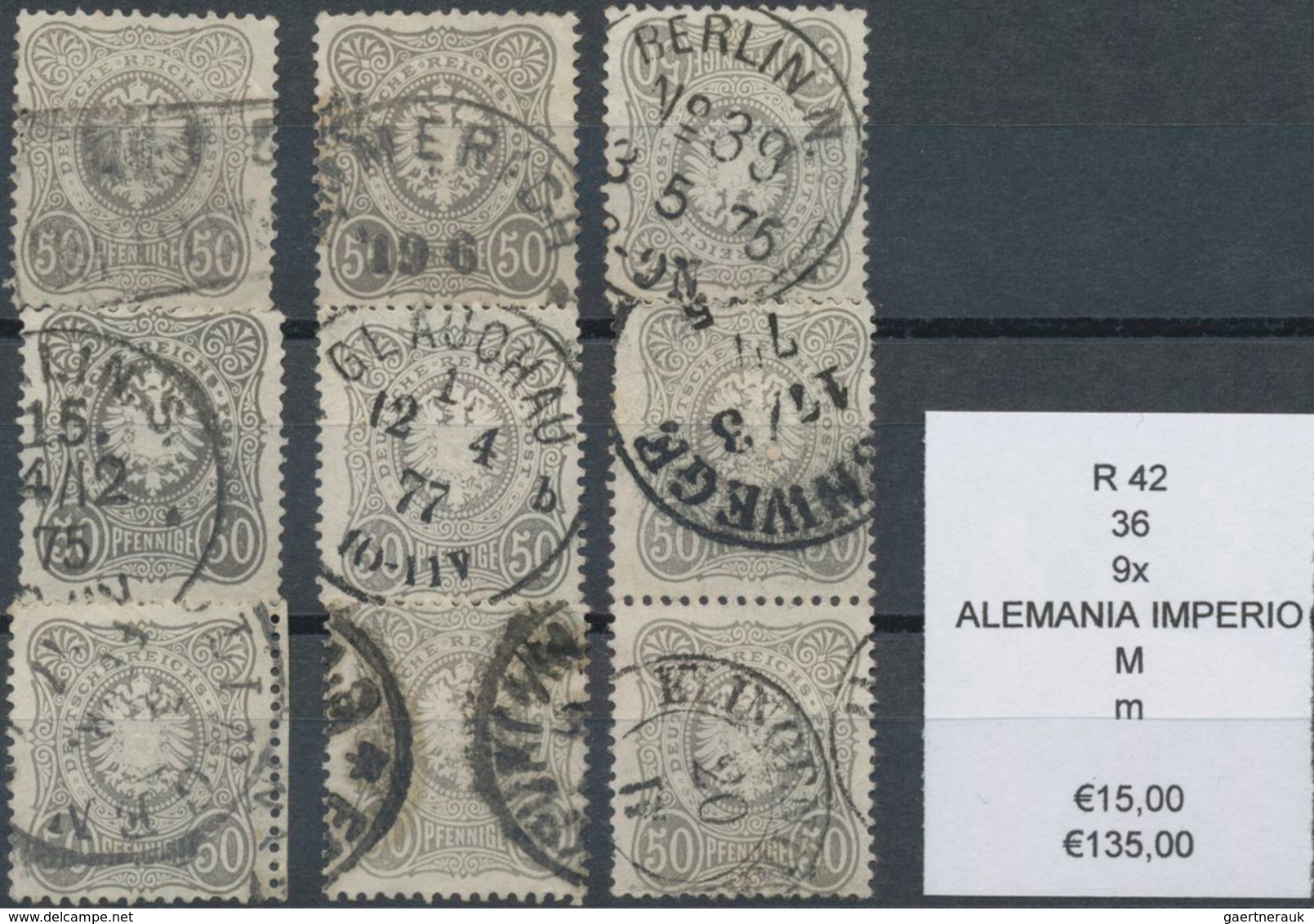 Deutsches Reich - Pfennige: 1875/79, 25 Und 50 Pfennige, Engrospartie Für Den Spezialisten: Ca. 89x - Collections