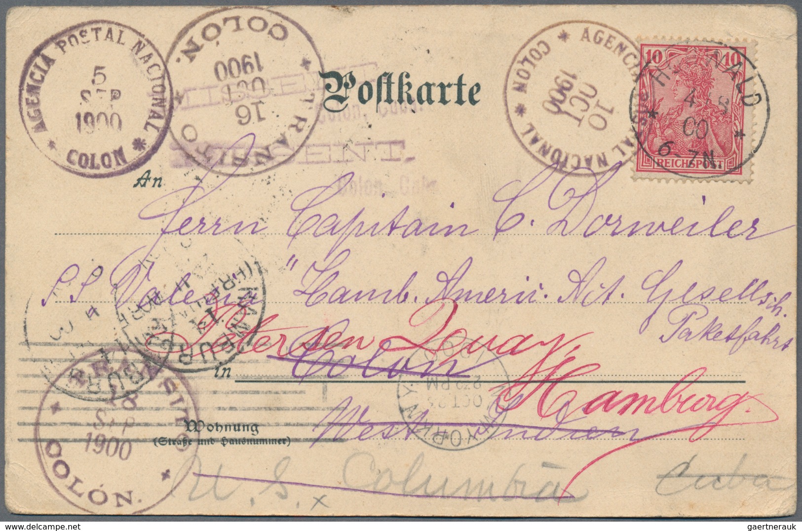 Deutsches Reich - Germania: 1900/1920, Spannender Posten Mit über 300 Germania-Belegen Und Ganzsache - Collections