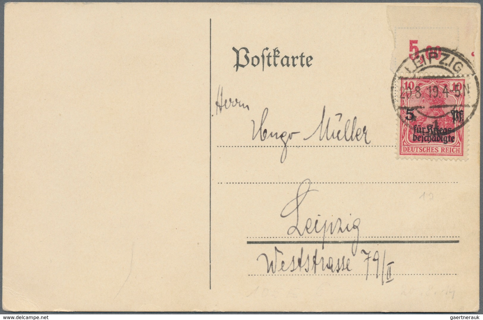 Deutsches Reich - Inflation: 1919/1923, Vielseitige Partie Von Ca. 270 Briefen, Karten Und Ganzsache - Collections