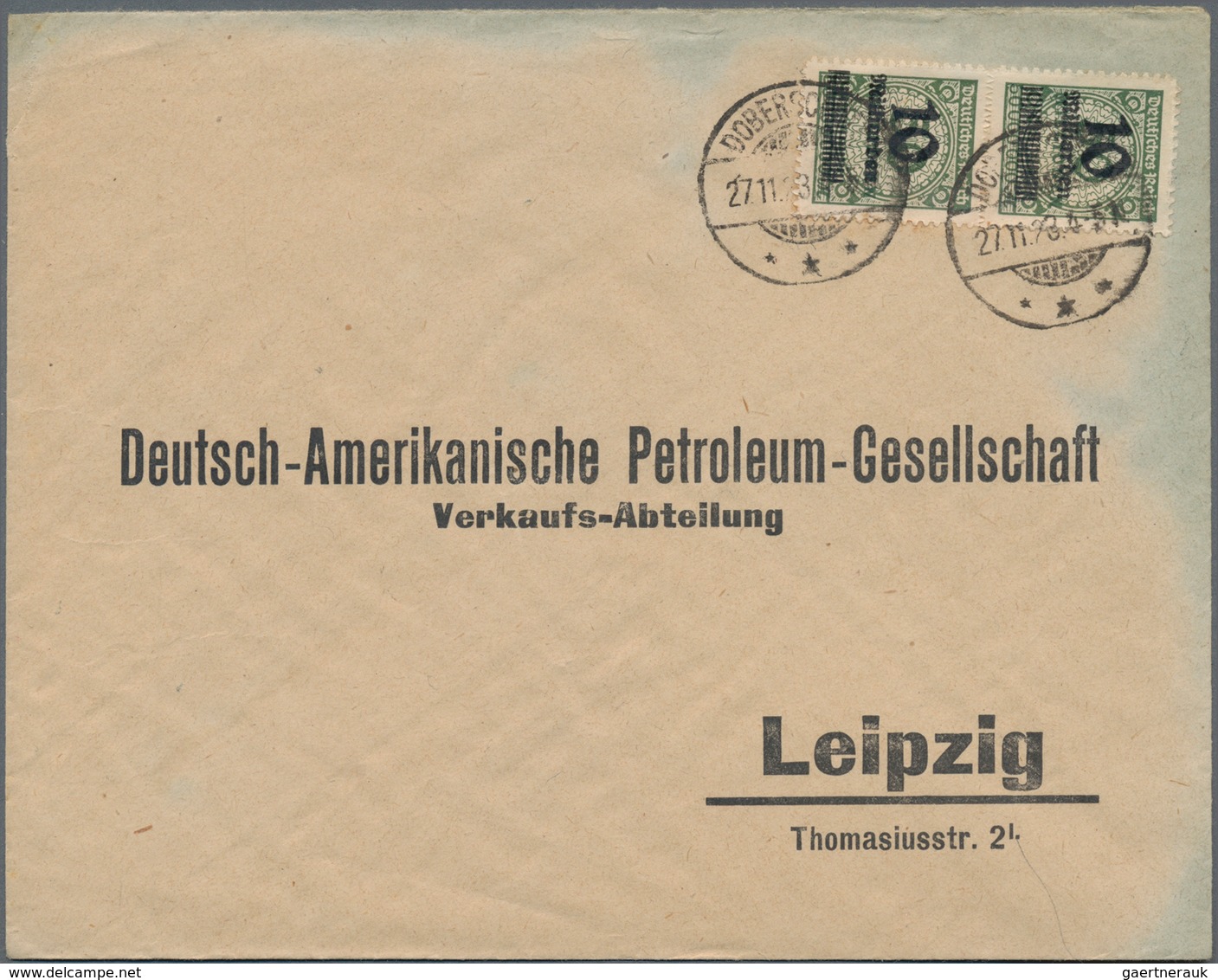 Deutsches Reich - Inflation: 1921/1923, Partie Von 33 Briefen Und Karten, Etwas Unterschiedliche, Me - Collections