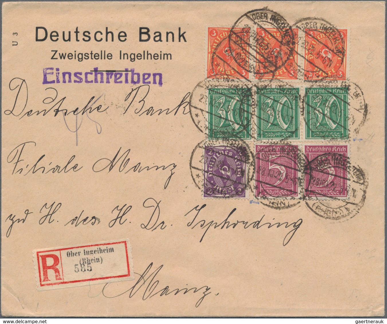Deutsches Reich - Inflation: 1921/1923, Reichhaltige Sammlung Ab Den Freimarken Ziffern/Arbeiter/Pos - Collections