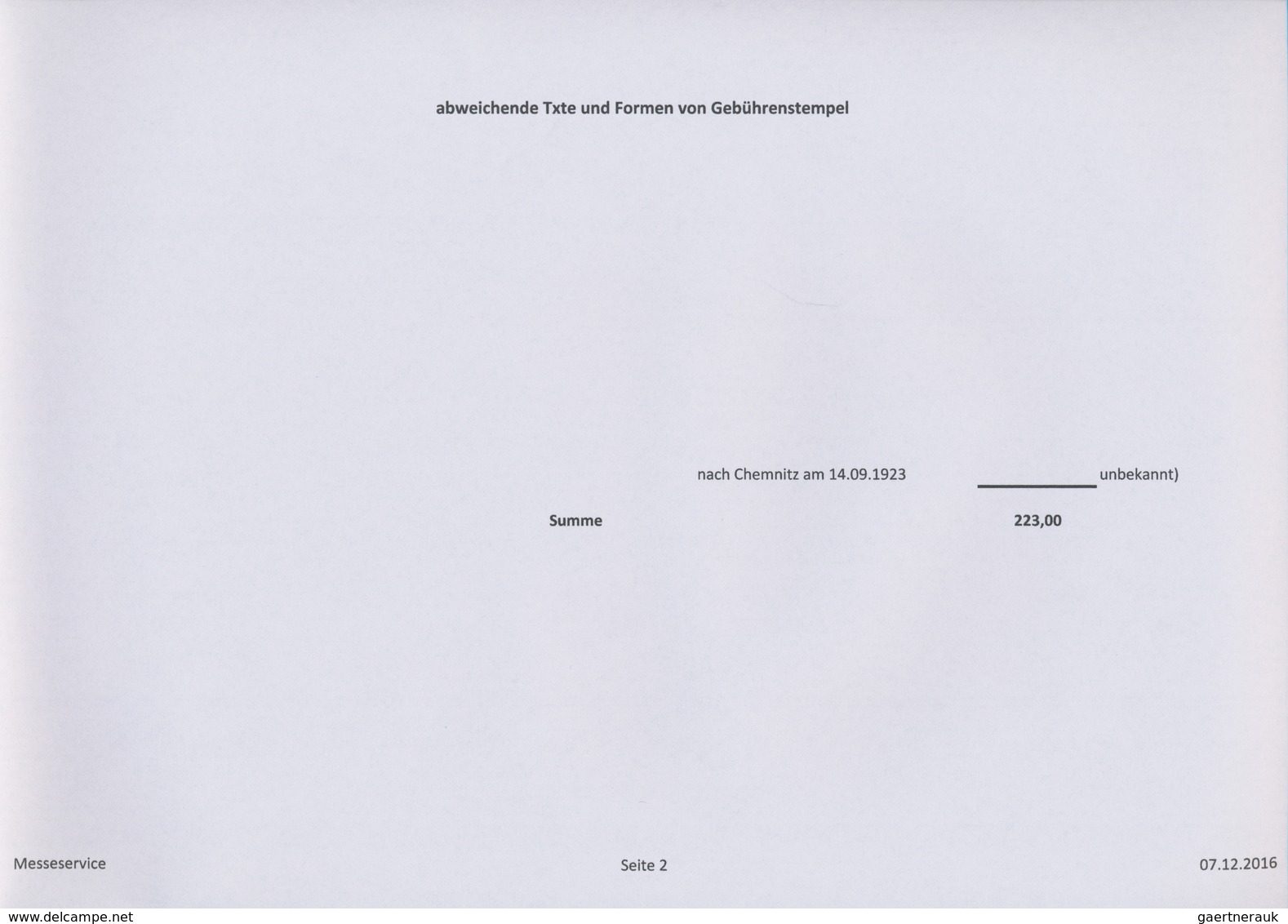 Deutsches Reich - Inflation: 1923, GEBÜHR BEZAHLT, außergewöhnliche Sammlung von 81 Bedarfsbelegen m