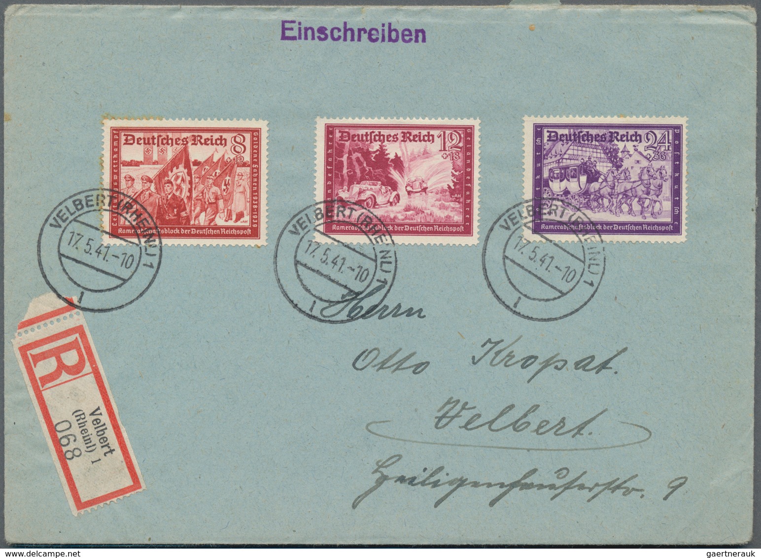 Deutsches Reich - 3. Reich: 1933/1945, Sammlungspartie Von Ca. 130 Briefen Und Karten, Dabei Attrakt - Covers & Documents