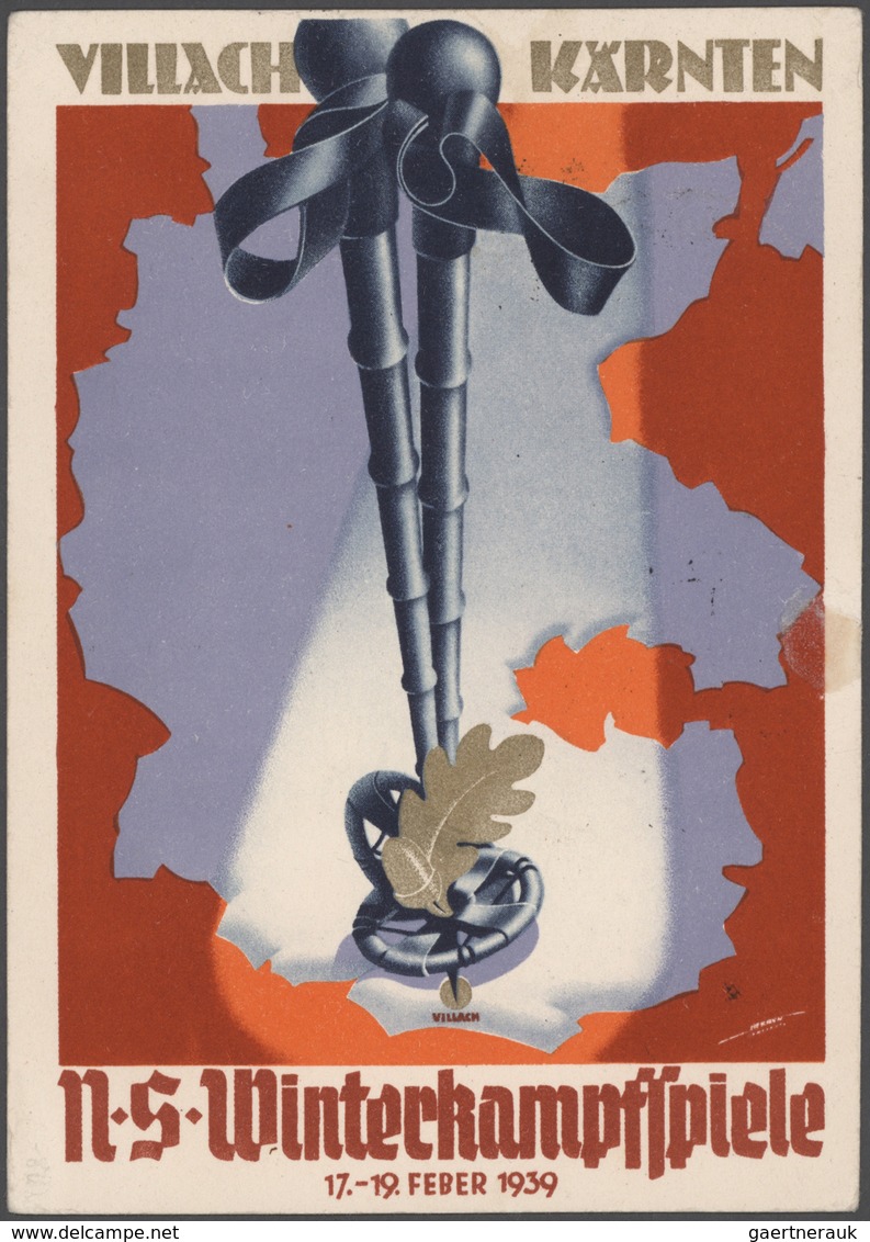 Deutsches Reich - 3. Reich: 1933/1945, Umfangreiche Nach Stempel U. Sonderstempel Aufgebaute Sammlun - Covers & Documents