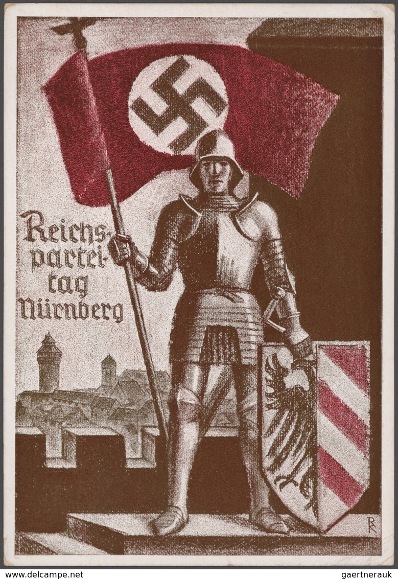 Deutsches Reich - 3. Reich: 1933/1945, Umfangreiche Nach Stempel U. Sonderstempel Aufgebaute Sammlun - Storia Postale