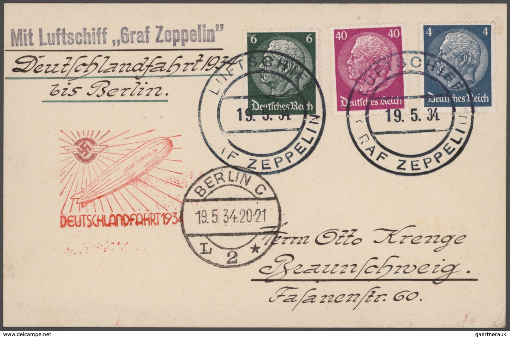 Deutsches Reich - 3. Reich: 1933/1945, umfangreiche nach Stempel u. Sonderstempel aufgebaute Sammlun