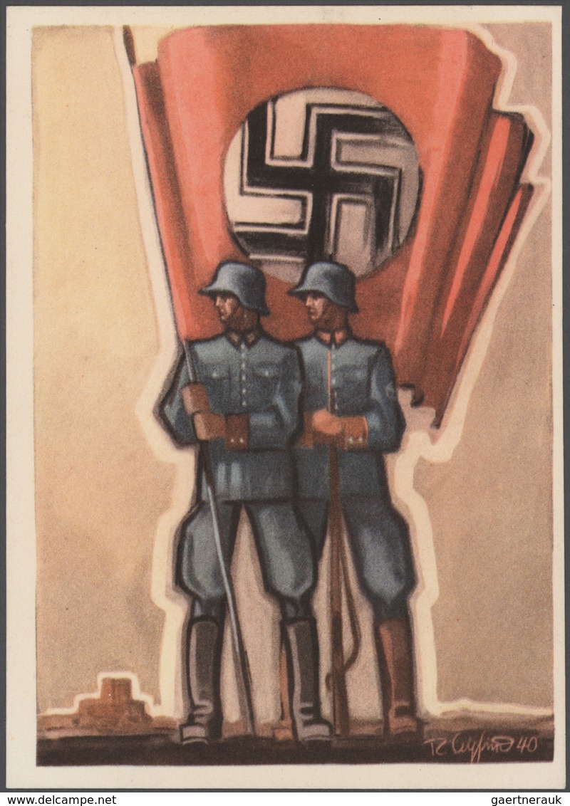 Deutsches Reich - 3. Reich: 1933/1945, umfangreiche nach Stempel u. Sonderstempel aufgebaute Sammlun