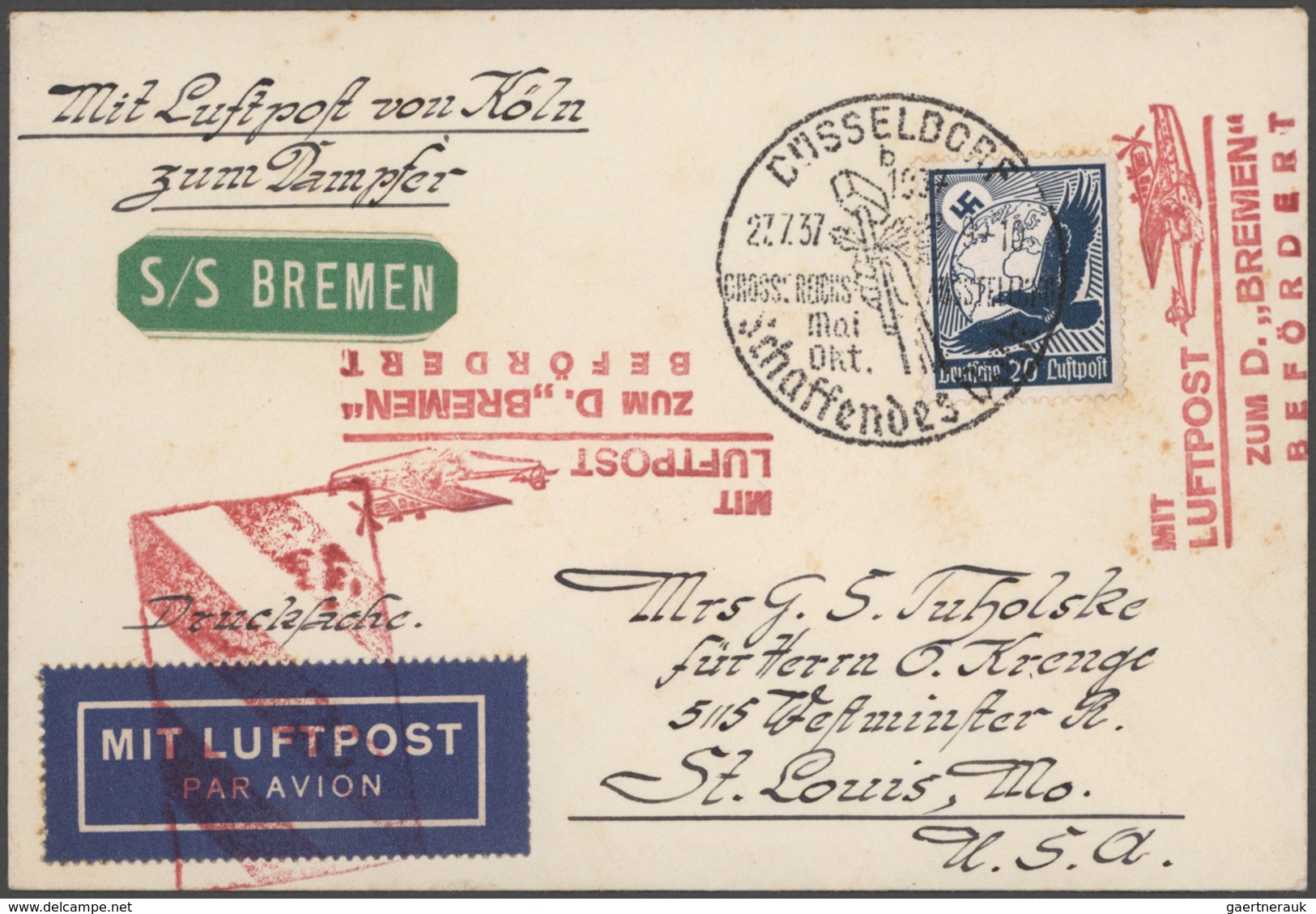 Deutsches Reich - 3. Reich: 1933/1945, umfangreiche nach Stempel u. Sonderstempel aufgebaute Sammlun