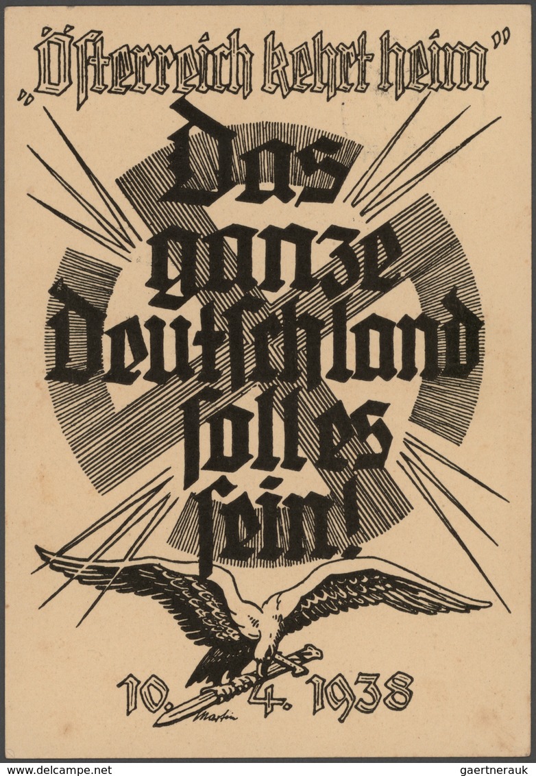 Deutsches Reich - 3. Reich: 1933/1945, umfangreiche nach Stempel u. Sonderstempel aufgebaute Sammlun