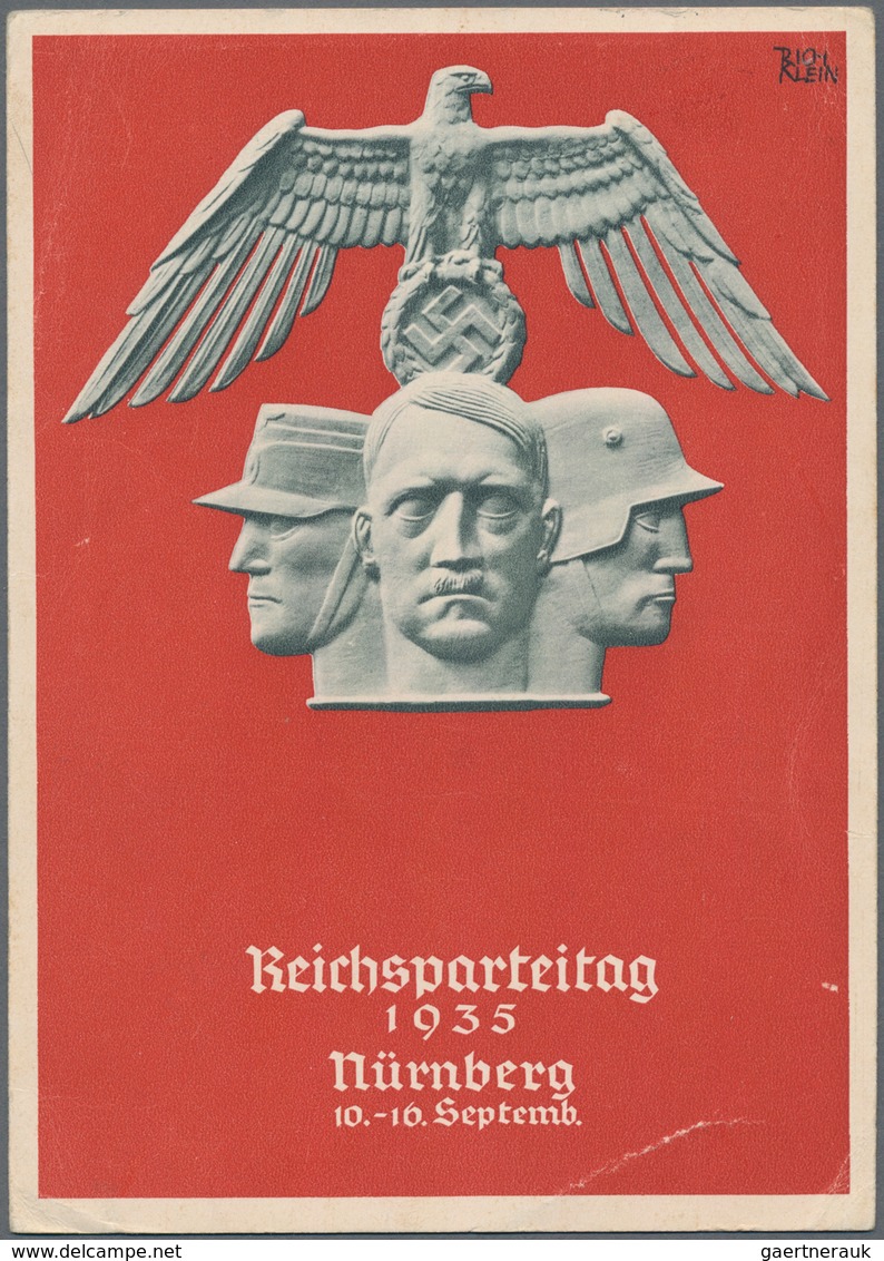 Deutsches Reich - 3. Reich: 1933/1945, umfangreiche, vorsortierte Sammlung Marken und Belege nach St