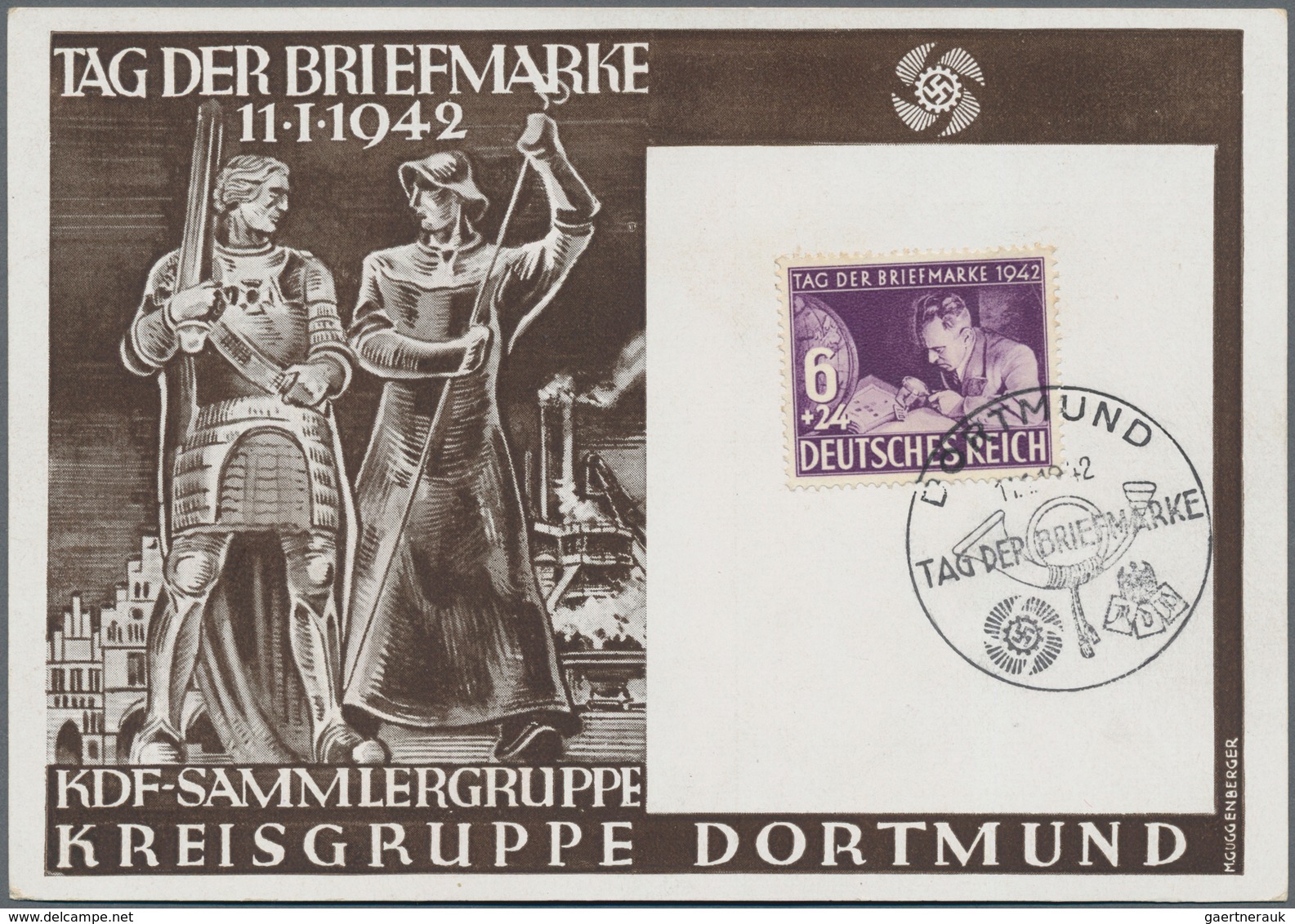 Deutsches Reich - 3. Reich: 1933/1945, umfangreiche, vorsortierte Sammlung Marken und Belege nach St