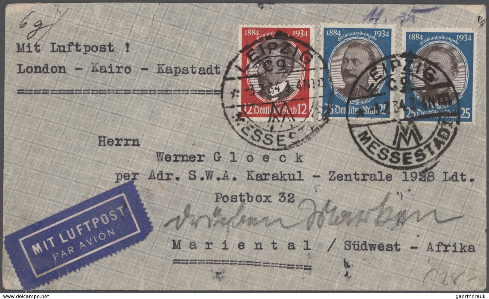 Deutsches Reich - 3. Reich: 1933/1945, Umfangreicher Posten Von Ca. 590 Belegen III. Reich Mit Einig - Lettres & Documents